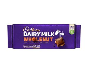 Cadbury Dairy Milk Whole Nut Bar 180G