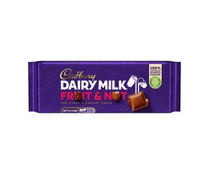 Cadbury Dairy Milk Fruit & Nut Bar 180G